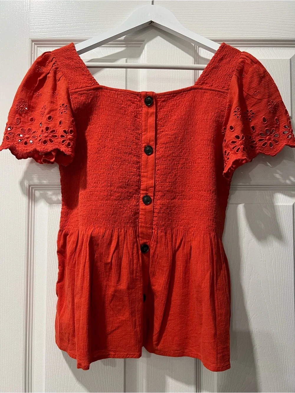 Madewell burnt orange